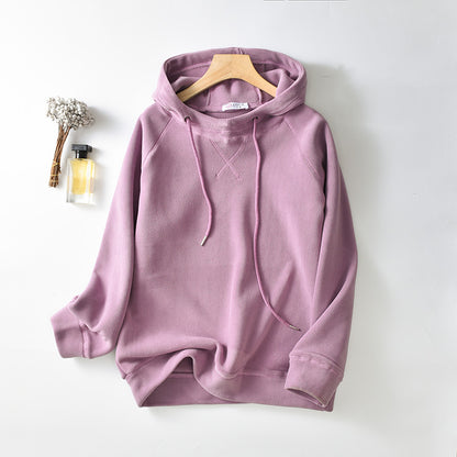 Thickened warm double-sided sweater by BACKUPMYFILESNOW.COM® in natural fabric with cozy knit texture and ribbed cuffs.