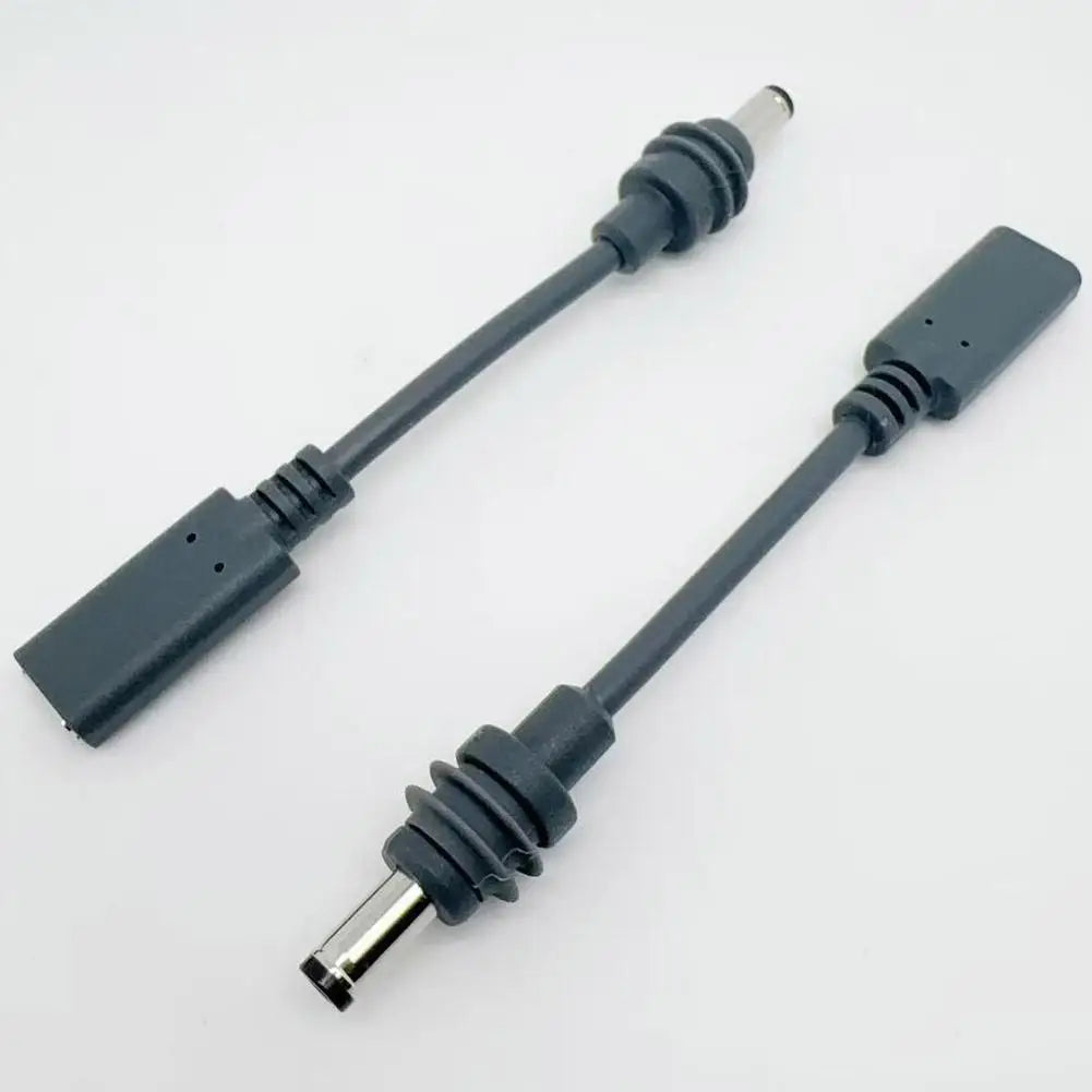 Starlink Mini USBC female to DC power adapter waterproof cable, outdoor use, high quality, gray 12cm DC plug for Starlink Mini.