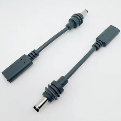 Starlink Mini USBC female to DC power adapter waterproof cable, outdoor use, high quality, gray 12cm DC plug for Starlink Mini.