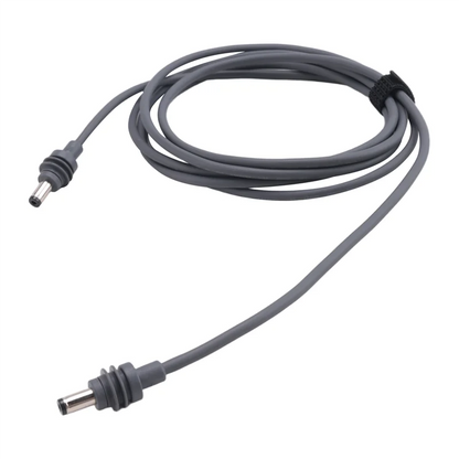 Gray 2-meter waterproof DC to DC extension cable for Starlink Mini, compatible with SpaceX Starlink Mini satellite internet system.