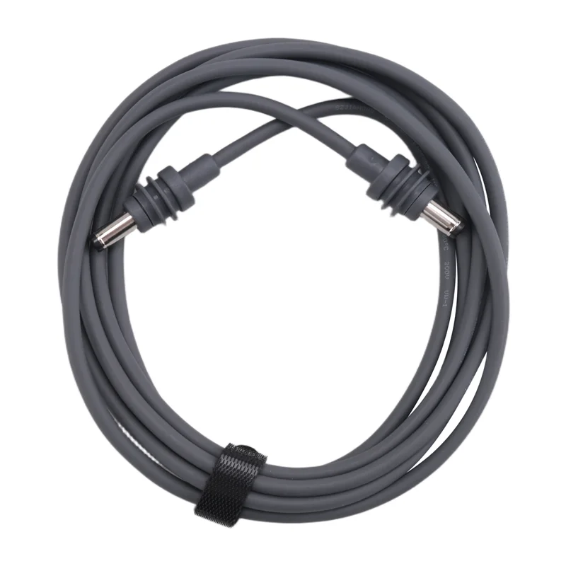 Gray 2-meter Starlink Mini DC to DC extension cable by BACKUPMYFILESNOW.COM®, waterproof, for Starlink SpaceX mini power connection