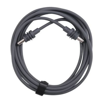 Gray 2-meter Starlink Mini DC to DC extension cable by BACKUPMYFILESNOW.COM®, waterproof, for Starlink SpaceX mini power connection