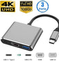 BackupMyFilesNow 3-in-1 USB-C Hub with PD100W, 4K HDMI, and USB 3.0 ports for versatile device connectivity.