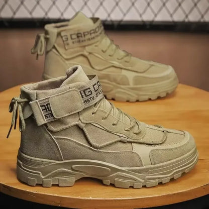 Gray customizable men's casual shoes by BackupMyFilesNow.com, featuring comfortable design and modern style for everyday wear.