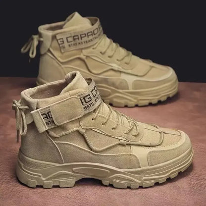 Gray men's casual shoes by BackupMyFilesNow.com, customizable for 2024, featuring comfortable design and casual style.