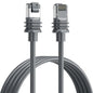 Gray 4.6m Gigabit Ethernet RJ45 cable for Starlink 3rd generation router by BACKUPMYFILESNOW.COM® used with Starlink satellite devices