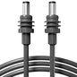 Gray 5-meter Starlink Mini DC to DC extension cable by BACKUPMYFILESNOW.COM®, waterproof and compatible with SpaceX Starlink Mini.