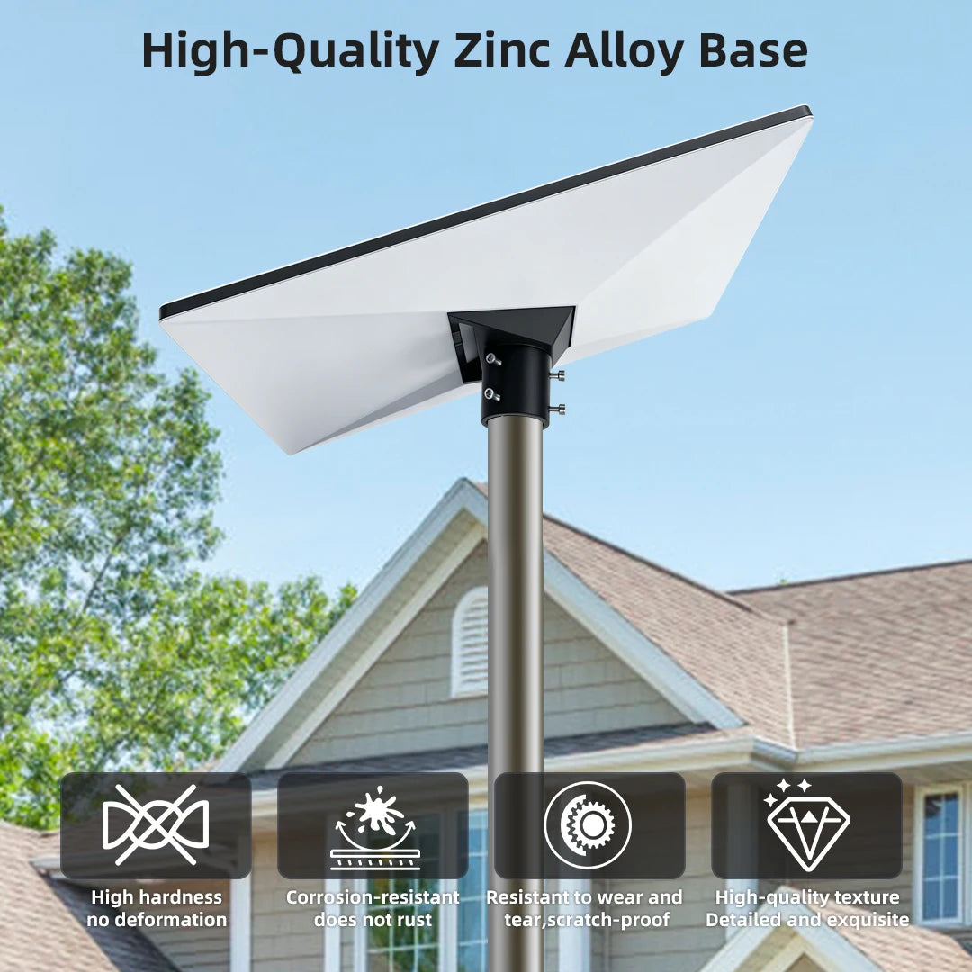 Gray zinc alloy Starlink V3 mount bracket from BACKUPMYFILESNOW.COM®, designed for stable roof and RV installation.
