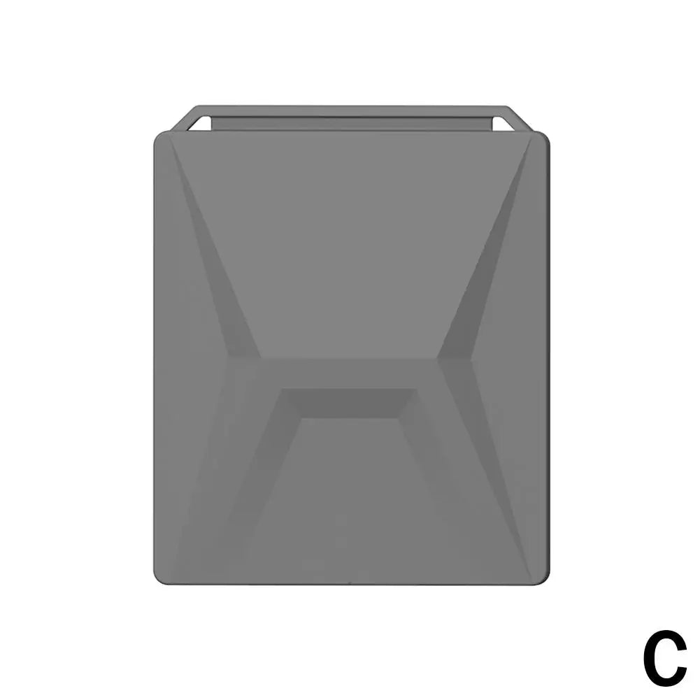 Gray silicone protective cover for Starlink Mini, waterproof, anti-slip, washable outdoor shell by BACKUPMYFILESNOW.COM®.
