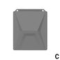 Gray silicone protective cover for Starlink Mini, waterproof, anti-slip, washable outdoor shell by BACKUPMYFILESNOW.COM®.