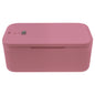 Gray digital password lock safe box for securing medicines, passports, cash, jewelry, and valuables with portable privacy security.