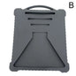 Gray silicone protective cover for Starlink Mini by BACKUPMYFILESNOW.COM, anti-fall, anti-slip, waterproof outdoor shell.