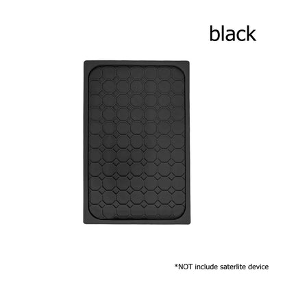 Gray silicone protective case for Starlink Gen 3 antenna, shockproof and anti-scratch cover, designed for Starlink Gen 3 accessories.