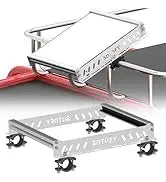 Gray Starlink Mini magnetic mount with rotatable base, strong hold, and frame protection, designed for car and RV use.