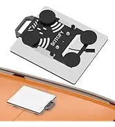 Gray Starlink Mini magnetic mount with rotatable base, strong hold, and frame protection, designed for car and RV use.