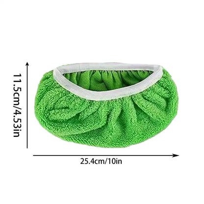 Gray Swiffer wet and dry microfiber mop cover, reusable replacement pad for flat mops, washable microfiber mop head from BACKUPMYFILESNOW.COM.
