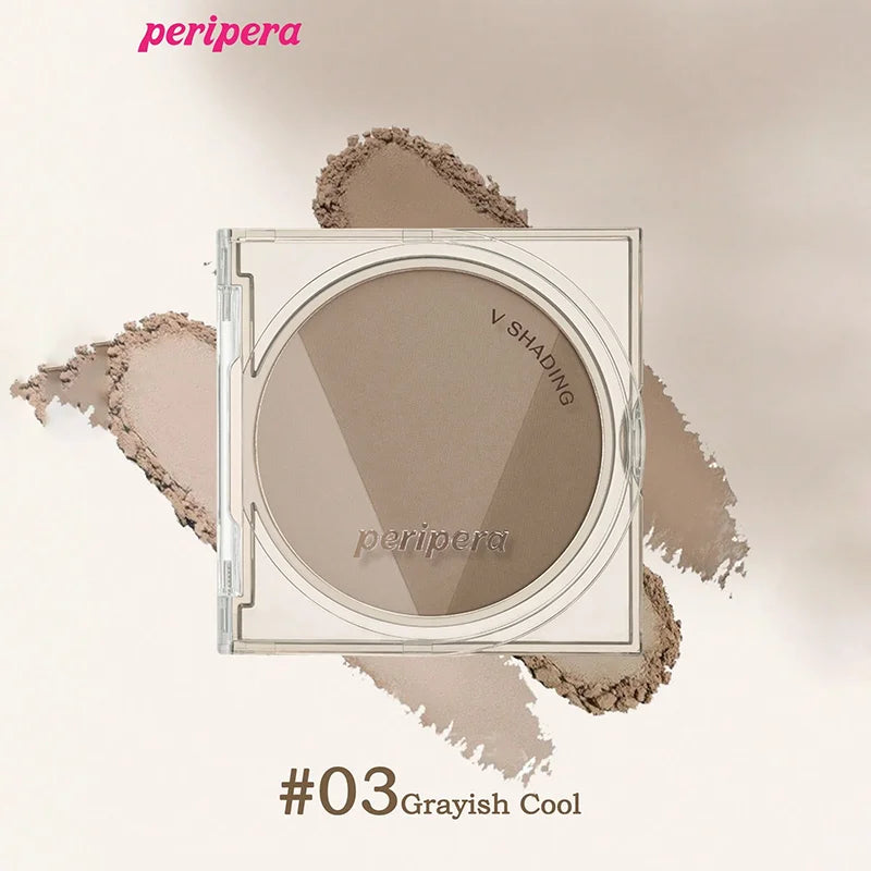 K-beauty V Shading Contour Matte Powder Palette by BackupMyFilesNow.com featuring a light, smooth velvet texture for natural facial contouring