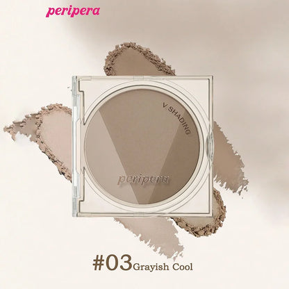 K-beauty V Shading Contour Matte Powder Palette by BackupMyFilesNow.com featuring a light, smooth velvet texture for natural facial contouring