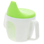 Green ifundom Baby Trainer Sippy Cup with handle and weighted straw for toddlers 6-12 months, easy grip water bottle for babies