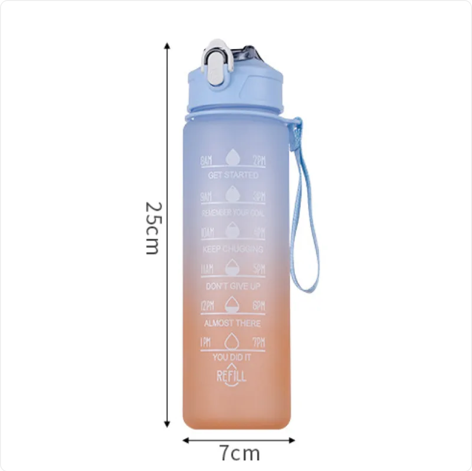 Green BACKUPMYFILESNOW.COM® sports water bottle, 900ml capacity, with a secure lid and ergonomic design for active hydration.