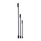 Green silicone face mask brush and spatula set for cosmetics and skincare, with deep bottle scraper and makeup application tools.