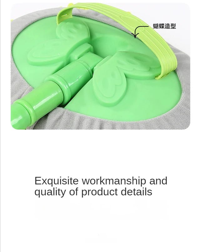 Green BACKUPMYFILESNOW® car cleaning brush with adjustable telescoping handle and super-absorbent head for detailed auto washing.