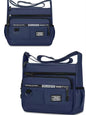 Green men's single shoulder bag by BackupMyFilesNow.com, stylish storage bag for business, leisure, and crossbody use.