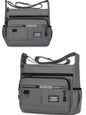 Green men's single shoulder bag from BackupMyFilesNow.com, stylish crossbody bag for business, leisure, and storage.
