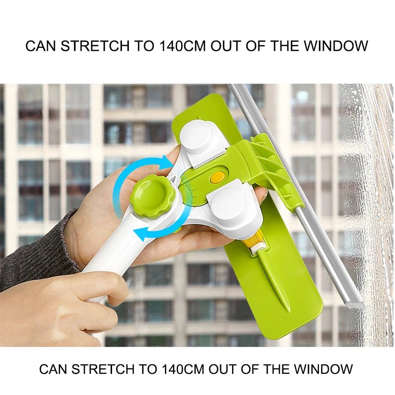 Eworld hot upgraded telescopic window cleaning brush by BACKUPMYFILESNOW.COM, versatile glass cleaner and dust brush for high-rise windows.