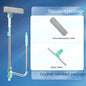 Eworld Hot Upgraded Telescopic Window Cleaning Brush by BACKUPMYFILESNOW.COM, with extendable handle for high-rise glass cleaning.