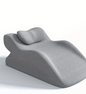 Green stomach sleeper pillow by BackupMyFilesNow.com, designed for comfortable side and stomach sleeping support.
