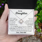 Elegant heart-shaped clavicle chain necklace from BACKUPMYFILESNOW.COM®, displayed inside a greeting card flip box, perfect for gifting.