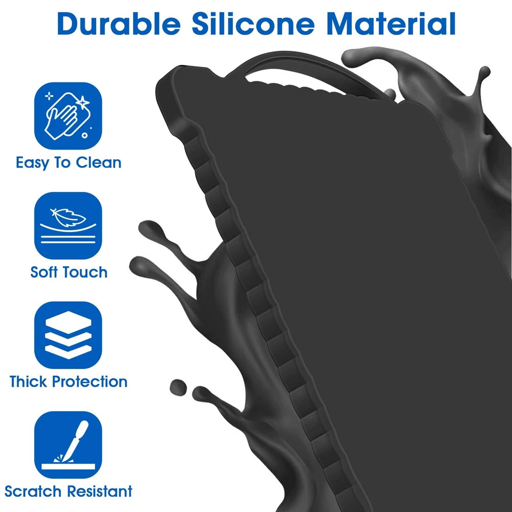 Gray silicone protective cover for Starlink Mini, waterproof and drop-proof outdoor soft shell from BACKUPMYFILESNOW.COM®.