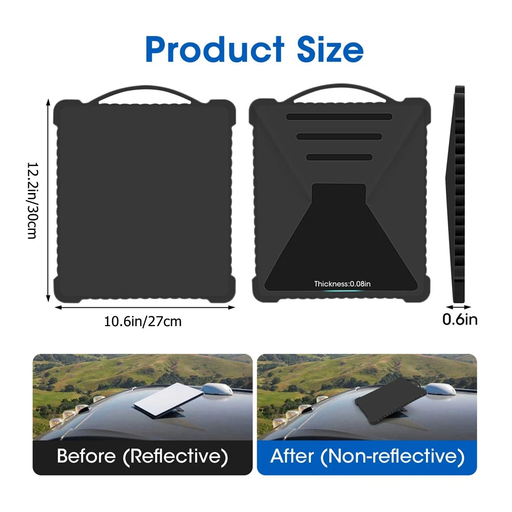 Gray silicone protective cover for Starlink Mini, waterproof and drop-proof outdoor soft shell by BACKUPMYFILESNOW.COM®.