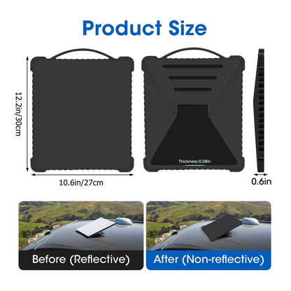 Gray silicone protective cover for Starlink Mini, waterproof and drop-proof outdoor soft shell by BACKUPMYFILESNOW.COM®