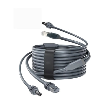 BackupMyFilesNow 2-in-1 Starlink Mini Cable with DC/USB-C charging and Ethernet, 49.2FT/15M replacement power accessory