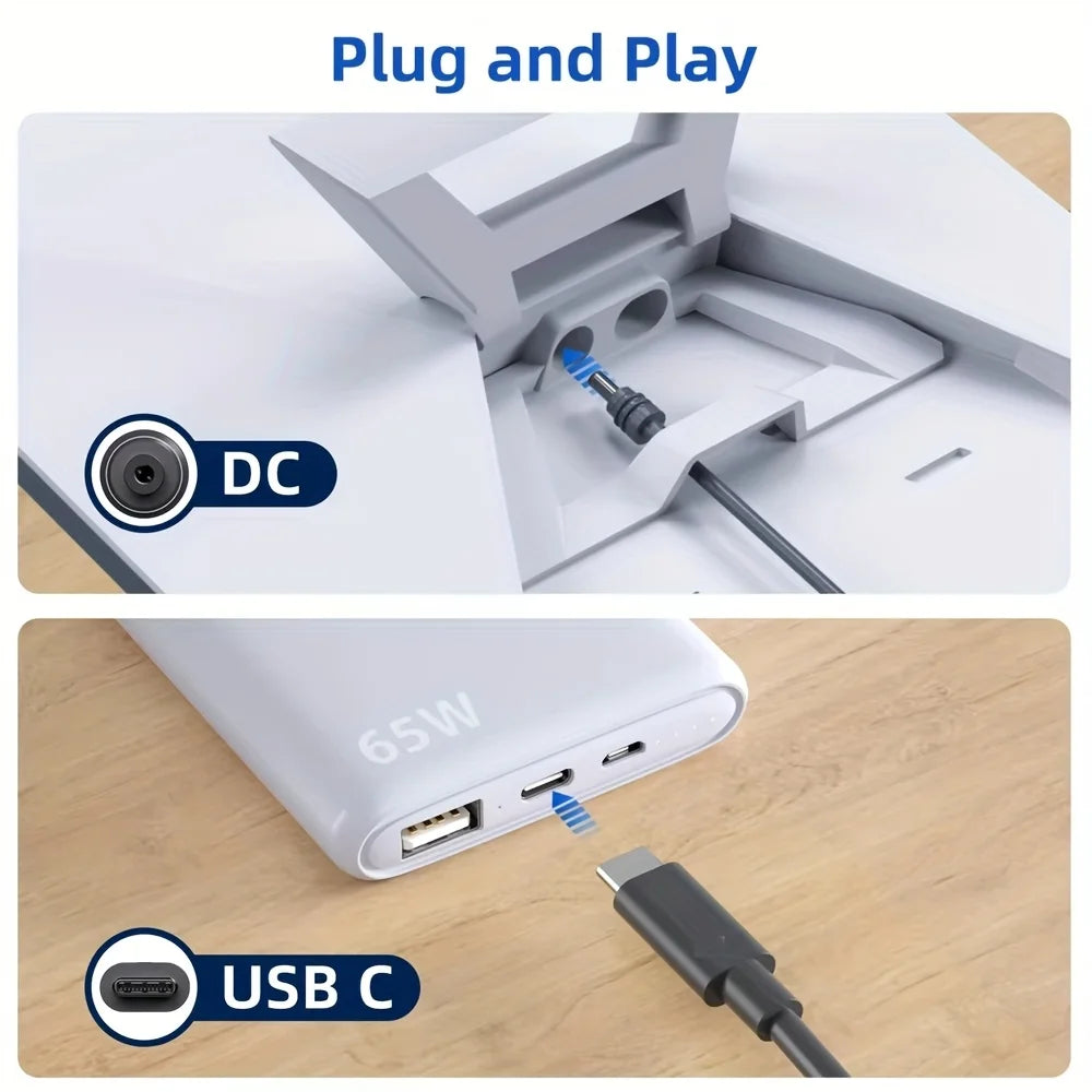 Grey USB C to DC power cable for Starlink Mini, waterproof, 5m length, compatible with Starlink Gen3 Mini, by BACKUPMYFILESNOW.COM®.