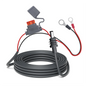 Backupmyfilesnow B84B 10ft 18AWG DC power cable with fuse holder for Starlink Mini, 12V-48V direct battery power connection.