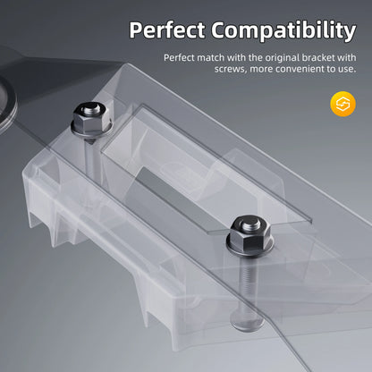Universal connector for Starlink Mini suction cup mount by BACKUPMYFILESNOW.COM, compatible with original Starlink Mini Mount.