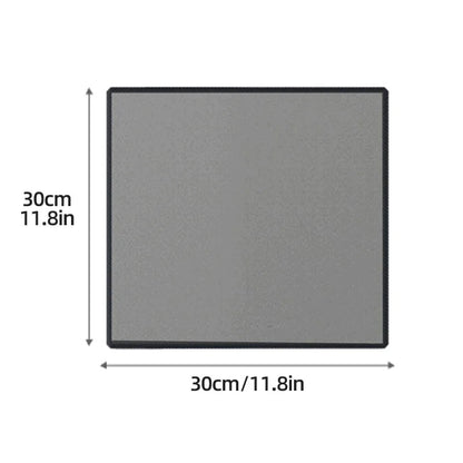 Grey microfiber car cleaning towel for automobile, motorcycle, and household use, ideal for washing and glass cleaning.