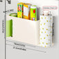 Gray space-saving paper towel rack by BACKUPMYFILESNOW.COM®, designed for kitchen, bathroom, or laundry organization.