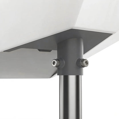 Starlink Gen3/V3 small diameter pipe adapter mount kit by BACKUPMYFILESNOW.COM®, grey, easy to install for Starlink satellite dish.