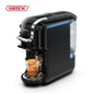 HiBREW 5-in-1 capsule coffee machine for hot and cold drinks, compatible with Dolce Gusto, Nespresso, ESE pods, and ground coffee.