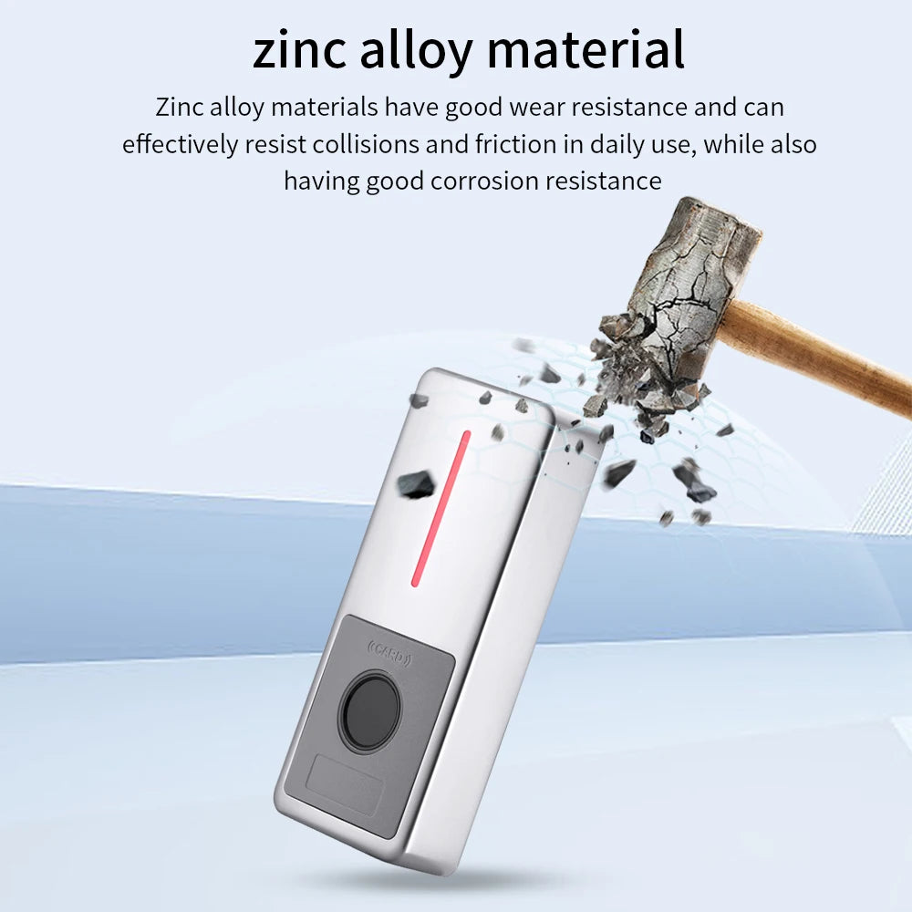 BackupMyFilesNow.com Tuya APP smart RFID access control machine with waterproof IP67 design, supports WiFi remote door opening.