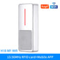 Tuya APP Smart IP67 waterproof access control machine with RFID card reader, supports WiFi remote door opening, 125KHz/13.56MHz.