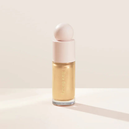 Rare Beauty liquid blush cream with dewy finish, blendable multi-use cheek and lip tint, portable and gentle makeup gift for girls.