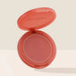 Rare Beauty matte long-lasting soft-focus blush in a smooth cream-to-powder liquid formula, sweatproof and waterproof, hydrating finish.