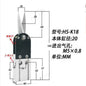 Pneumatic scissors HS-K56, HS-K40, HS-K25, HS-K18, HS-K12 for N95 mask machine, air blade nipper, industrial cutting tool