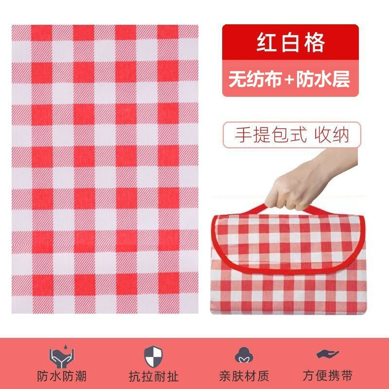 Thick waterproof picnic mat from BACKUPMYFILESNOW.COM®, medium size 150-200cm, with colorful design and soft, durable surface for outdoor use.