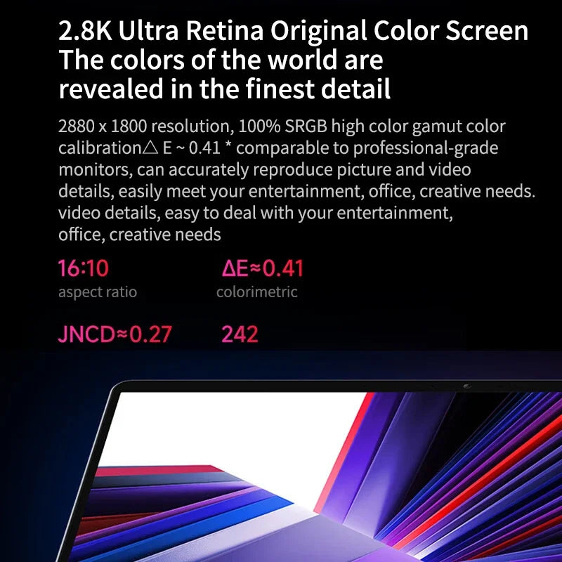 Xiaomi Redmi Book 14 2024 laptop with 14-inch 2.8K display, 16GB RAM, 512GB SSD, and 120Hz refresh rate.